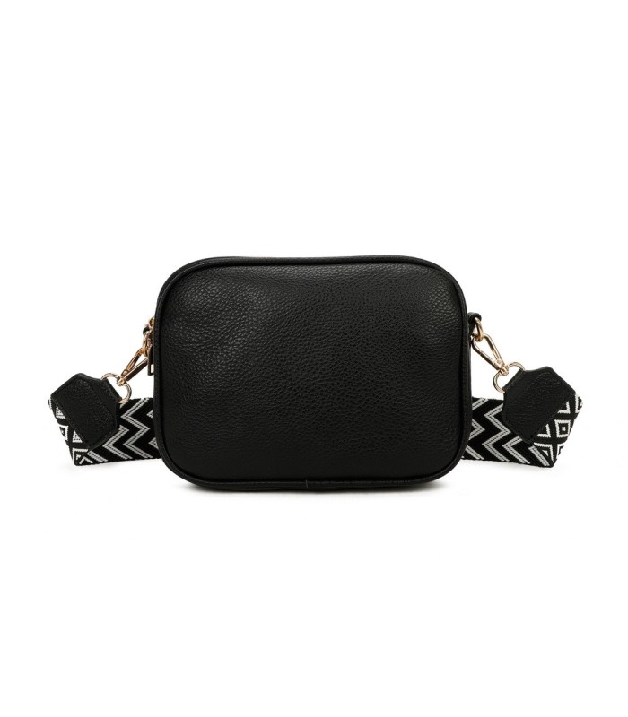 T11696 - Bolso rectangular bandolera con rayas