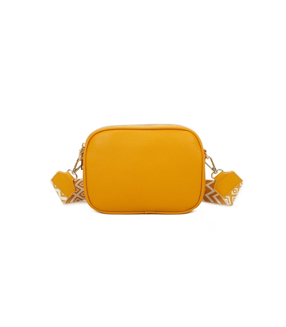 T11696 - Bolso rectangular bandolera con rayas