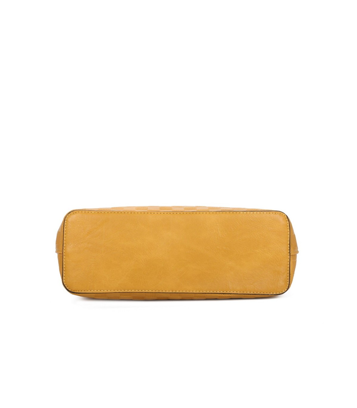 T11753 - Bolso conjunto con bandolera y textura ajedrezada