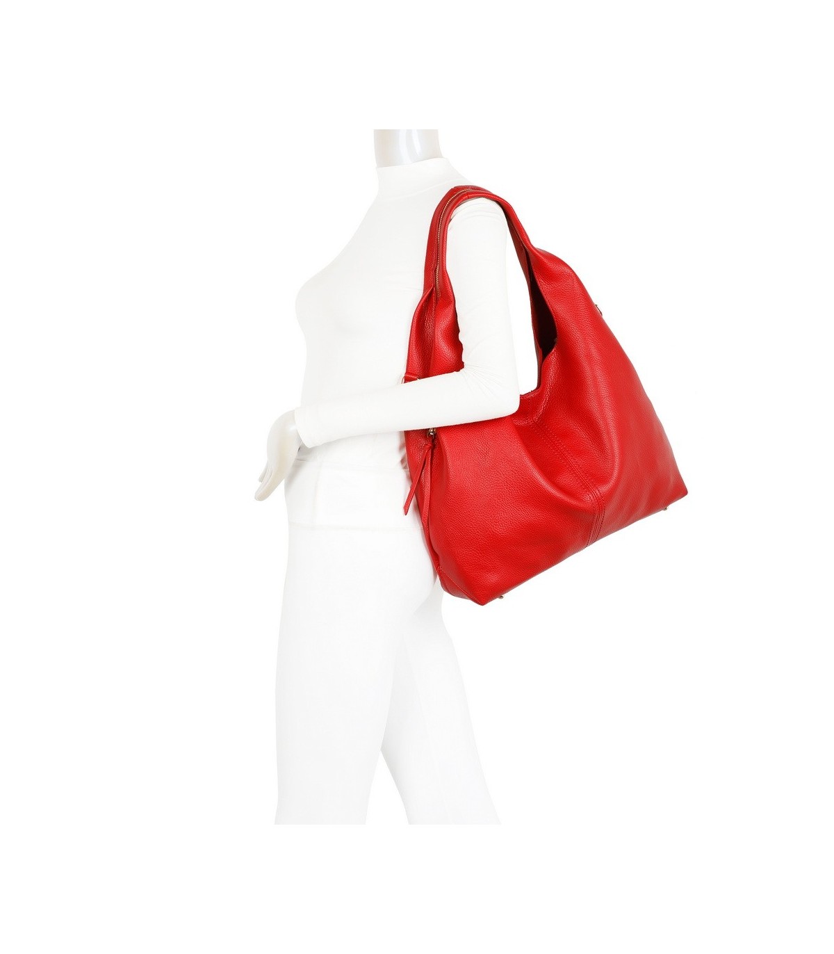 T11760 - Bolso de asa fijada al bolso con bandolera y gran capadidad