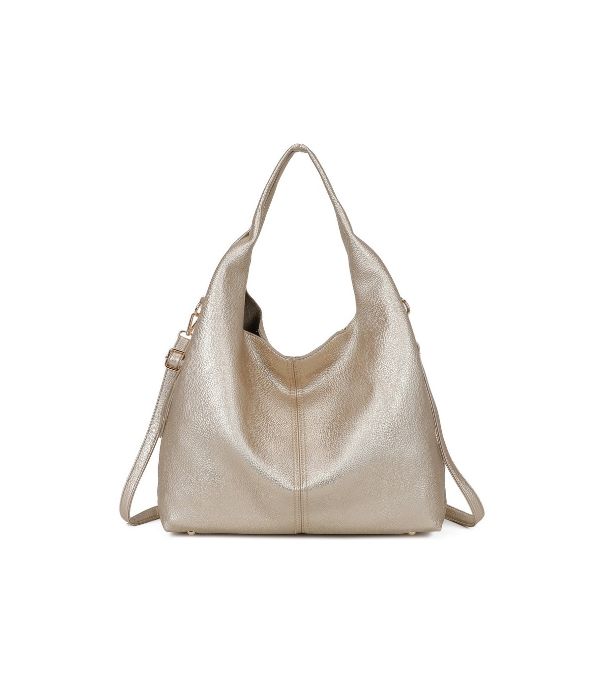 T11760 - Bolso de asa fijada al bolso con bandolera y gran capadidad