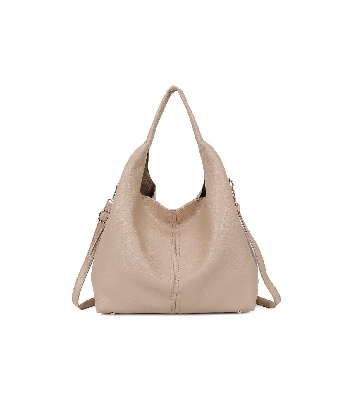 T11760 - Bolso de asa fijada al bolso con bandolera y gran capadidad