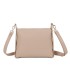 T11768 - Bolso pequeño con adorno de pluma dorada