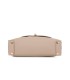 T11768 - Bolso pequeño con adorno de pluma dorada