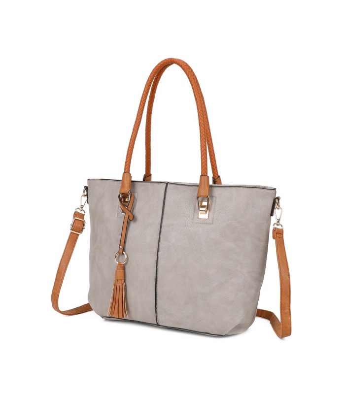 T11747 - Bolso con borla decorativa y apto para llevar en el hombro