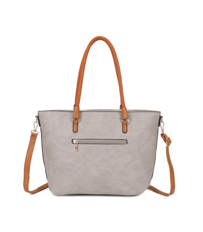 T11747 - Bolso con borla decorativa y apto para llevar en el hombro