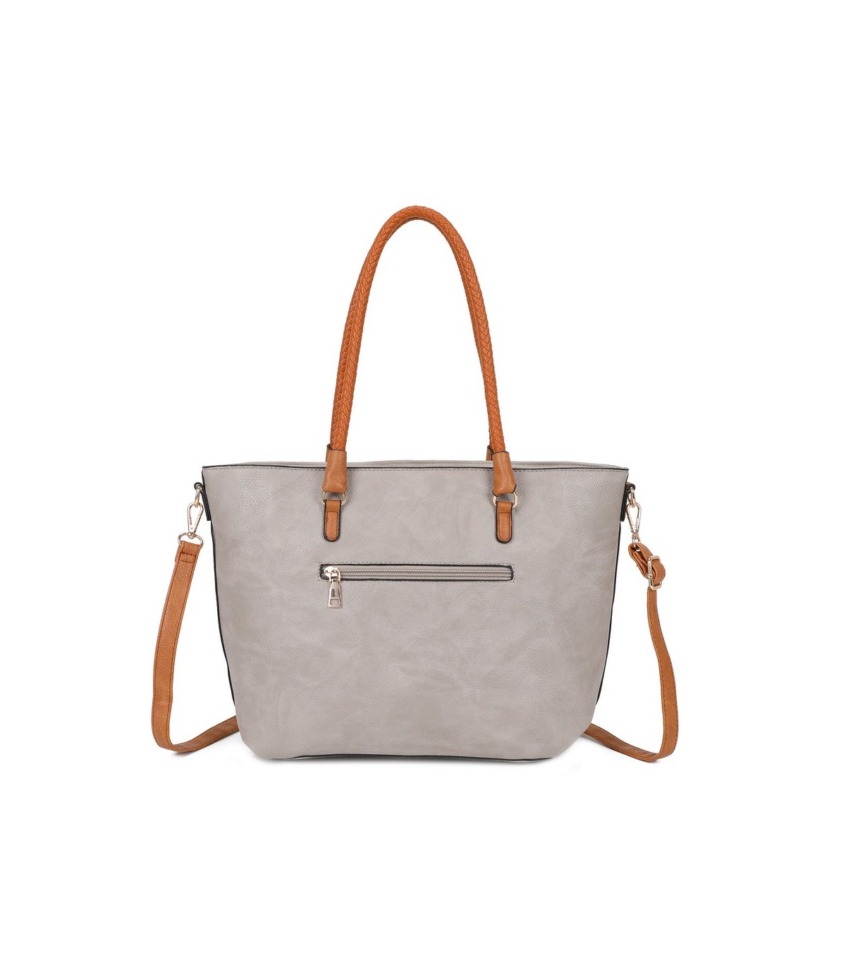 T11747 - Bolso con borla decorativa y apto para llevar en el hombro