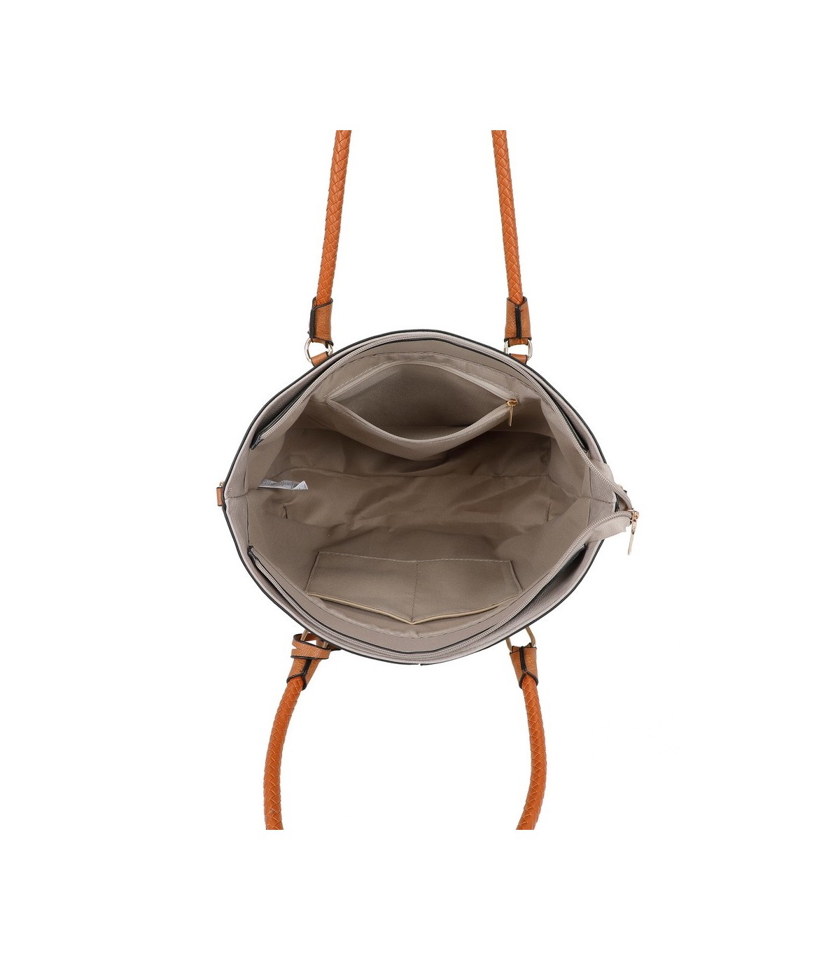 T11747 - Bolso con borla decorativa y apto para llevar en el hombro
