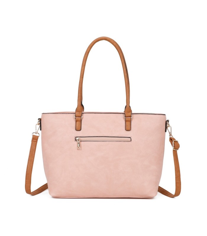 T11748 - Bolso con adorno trenzado y borla