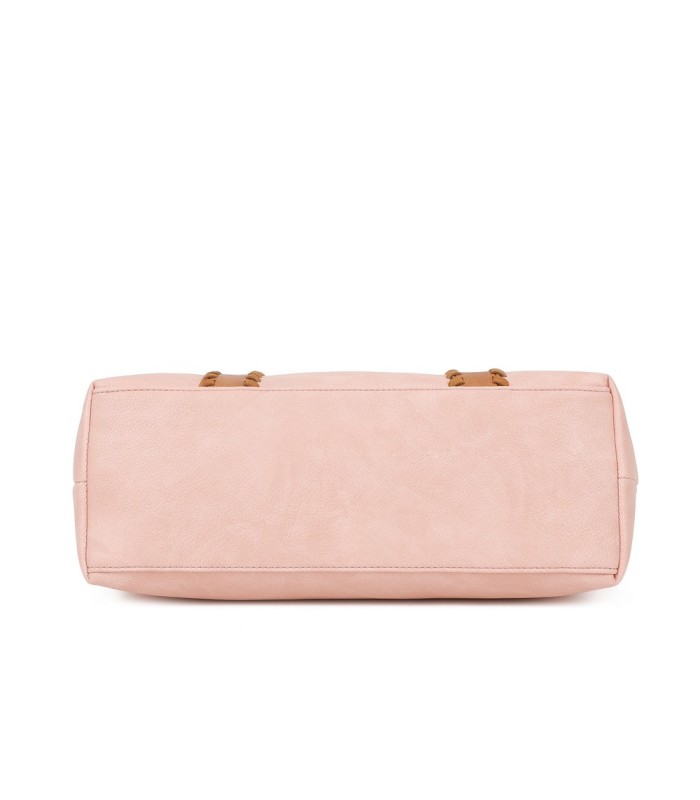T11748 - Bolso con adorno trenzado y borla