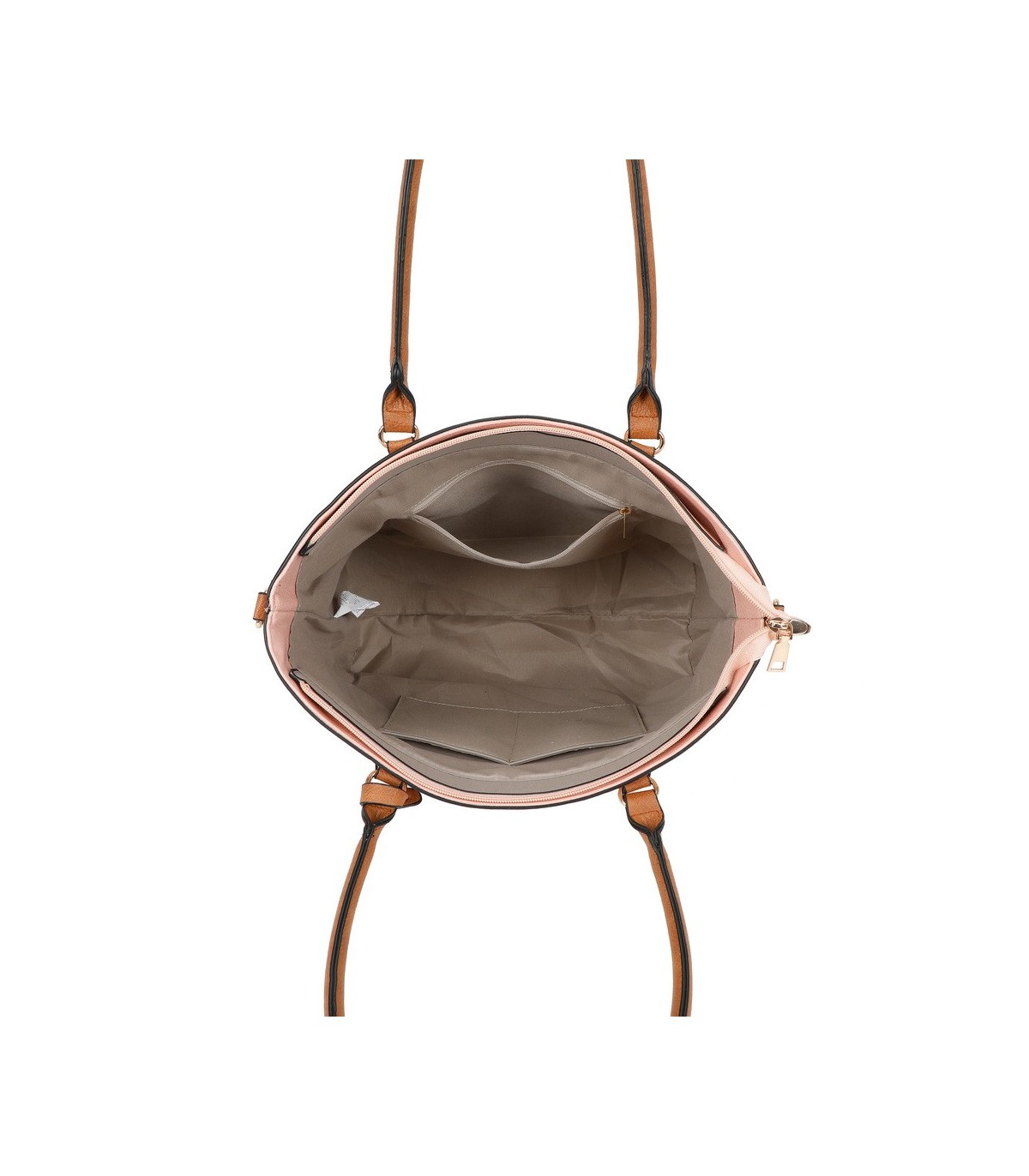 T11748 - Bolso con adorno trenzado y borla