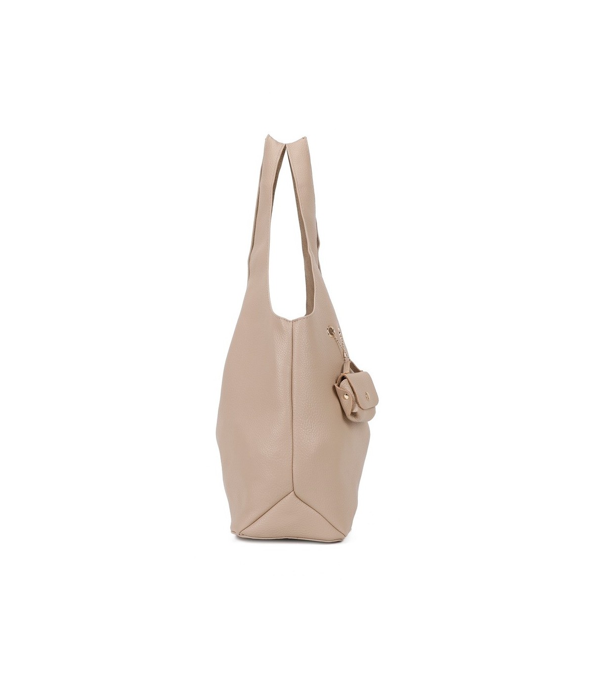 T11756 - Bolso rectangular de asas grandes con neceser y monedero