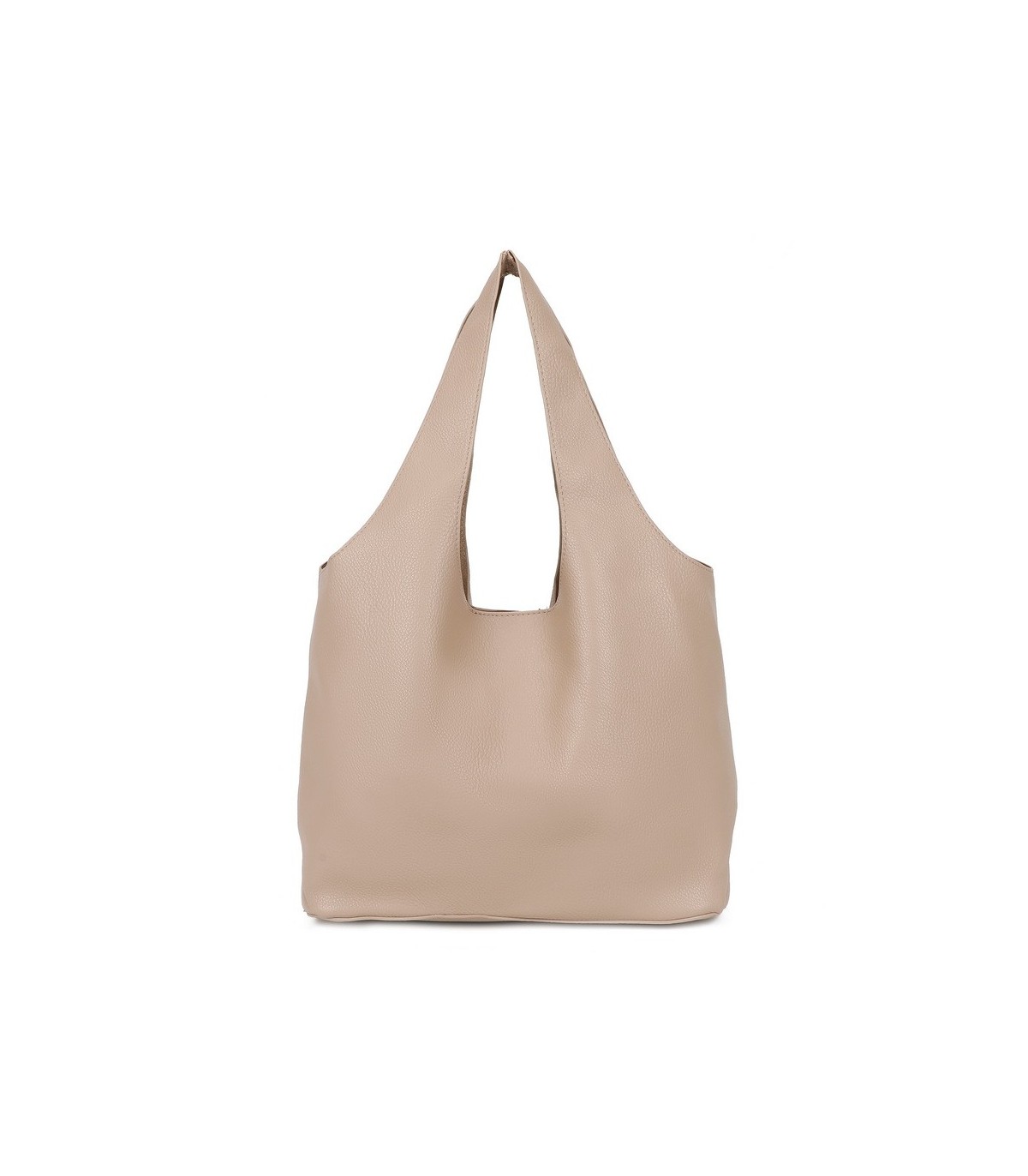 T11756 - Bolso rectangular de asas grandes con neceser y monedero