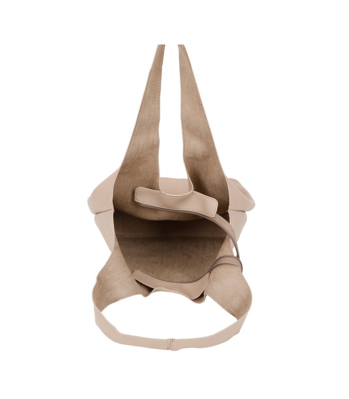 T11756 - Bolso rectangular de asas grandes con neceser y monedero