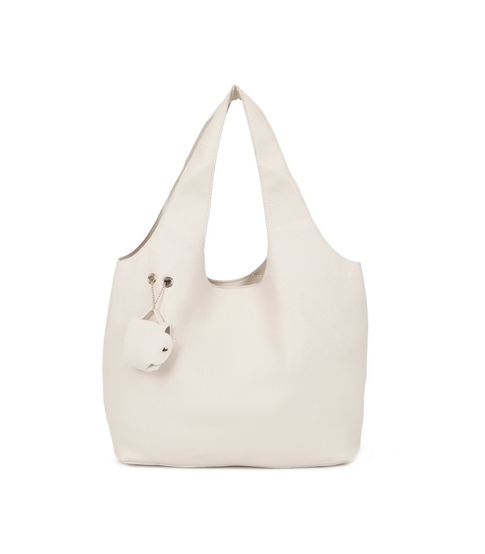 T11756 - Bolso rectangular de asas grandes con neceser y monedero