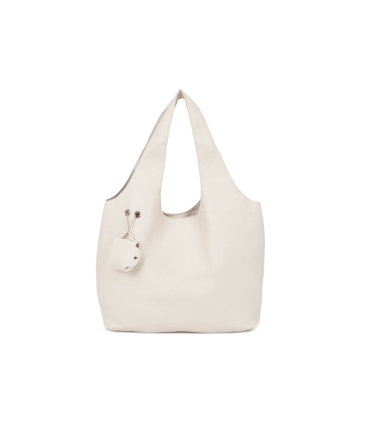 T11756 - Bolso rectangular de asas grandes con neceser y monedero
