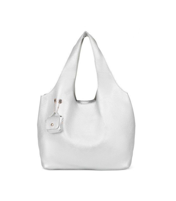 T11756 - Bolso rectangular de asas grandes con neceser y monedero
