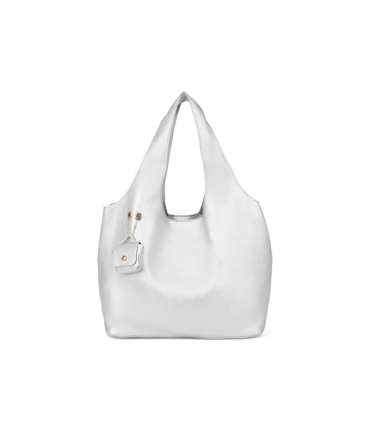 T11756 - Bolso rectangular de asas grandes con neceser y monedero