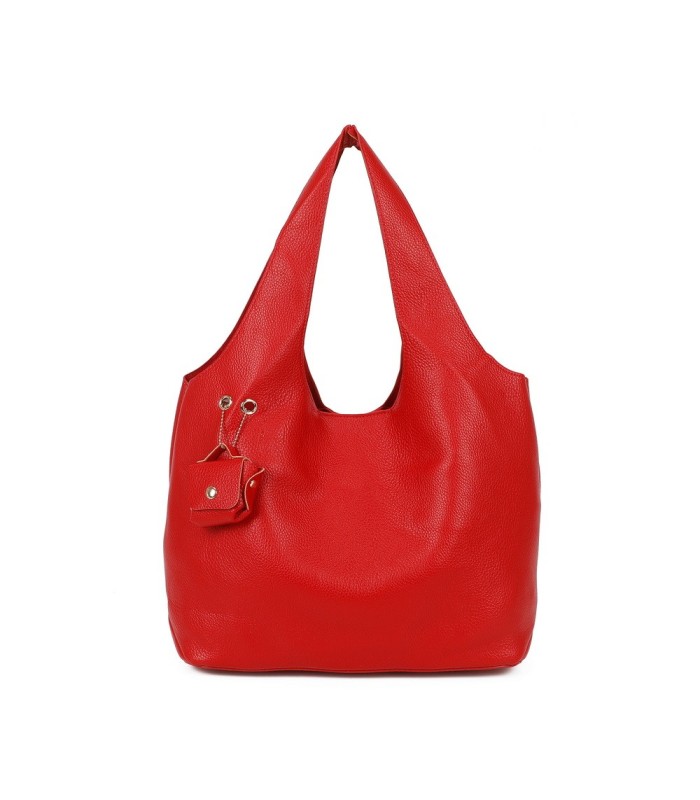 T11756 - Bolso rectangular de asas grandes con neceser y monedero