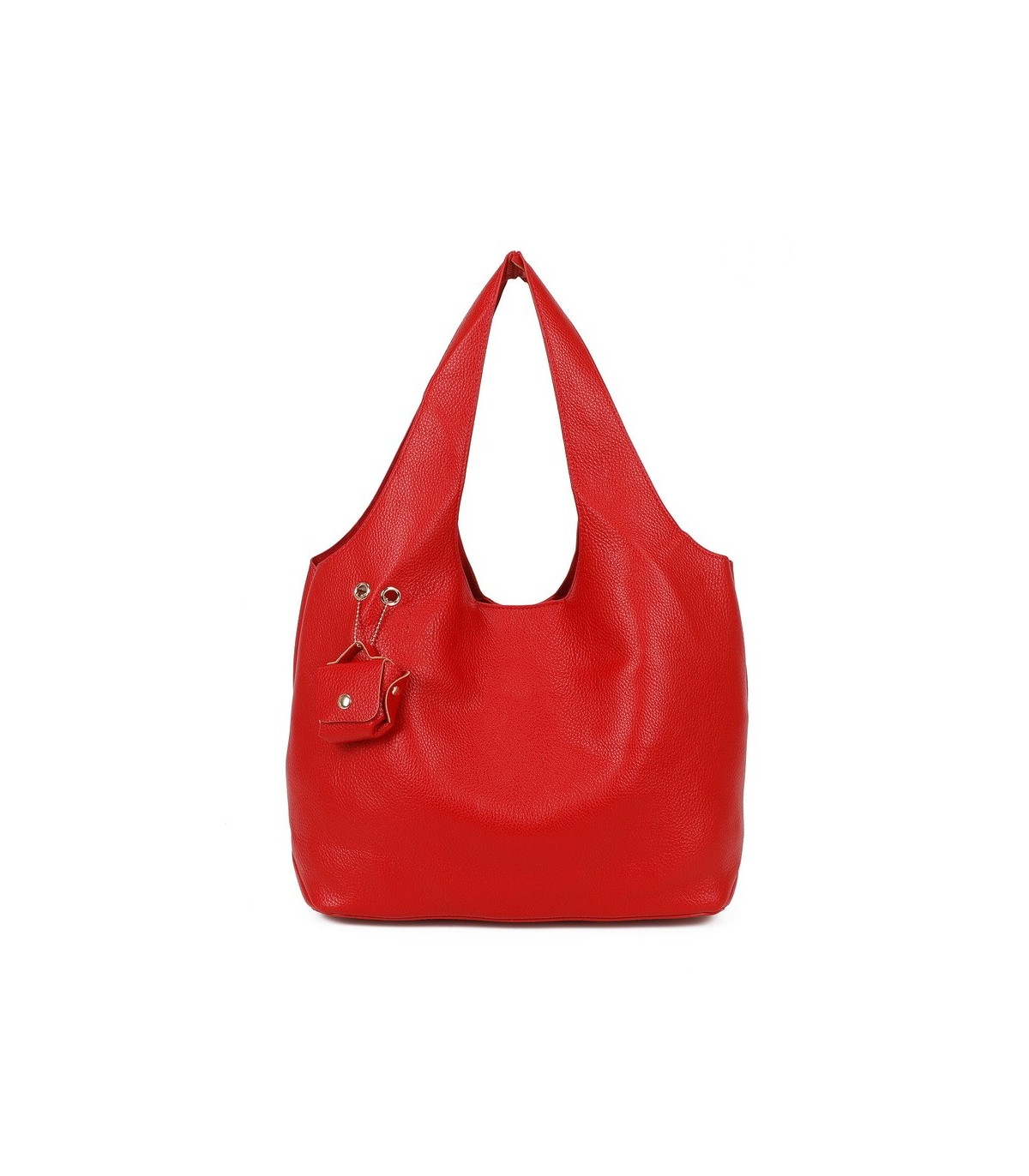 T11756 - Bolso rectangular de asas grandes con neceser y monedero