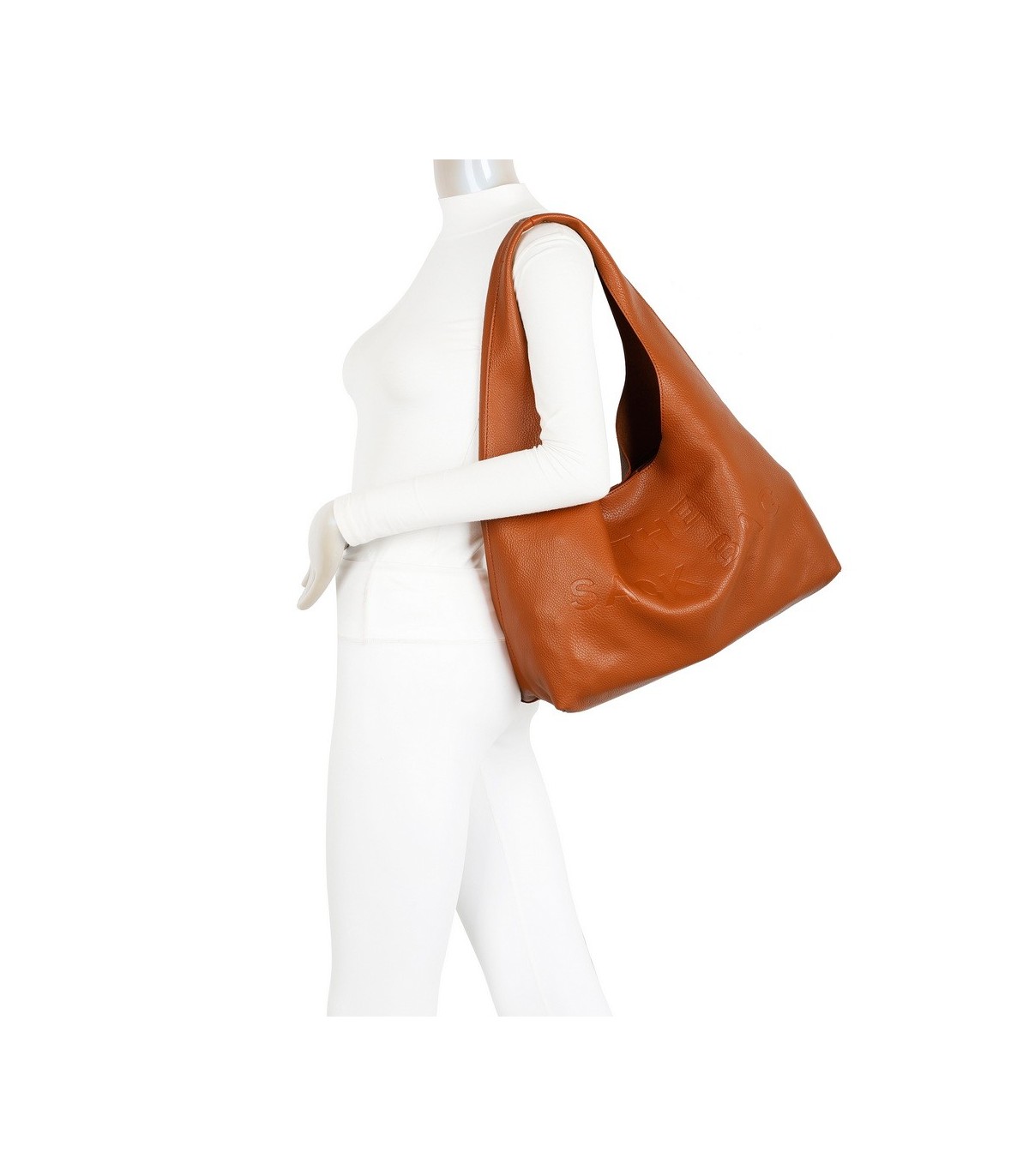 T11761 - Bolso con neceser y letras grabadas