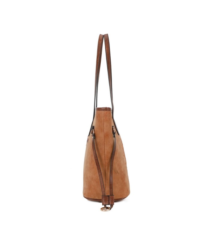 T11733 - Bolso de hombro con bordado de sol