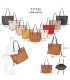 T11733 - Bolso de hombro con bordado de sol