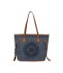 T11733 - Bolso de hombro con bordado de sol