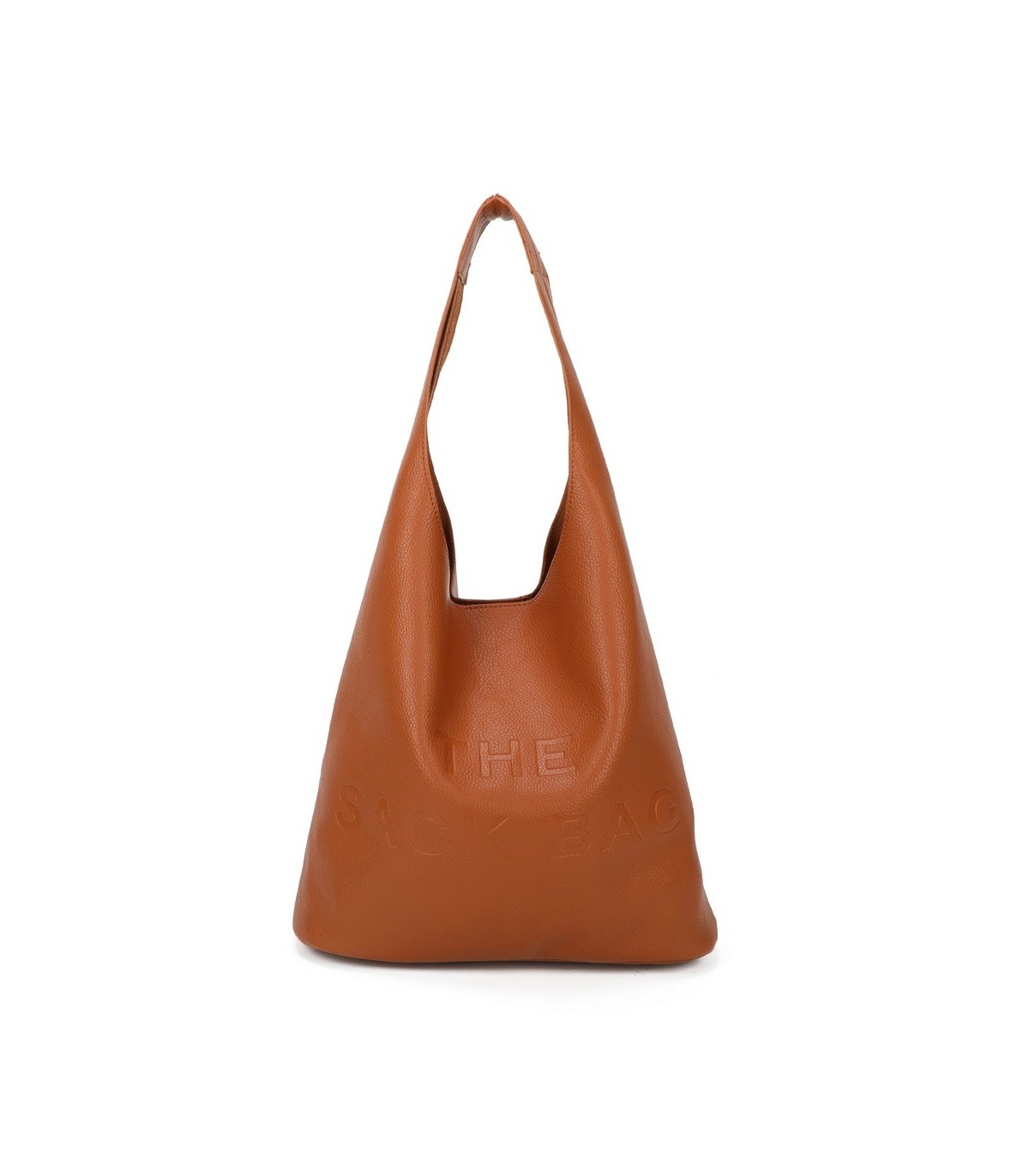 T11758 - Bolso de asa grande con letras marcadas