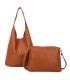 T11758 - Bolso de asa grande con letras marcadas