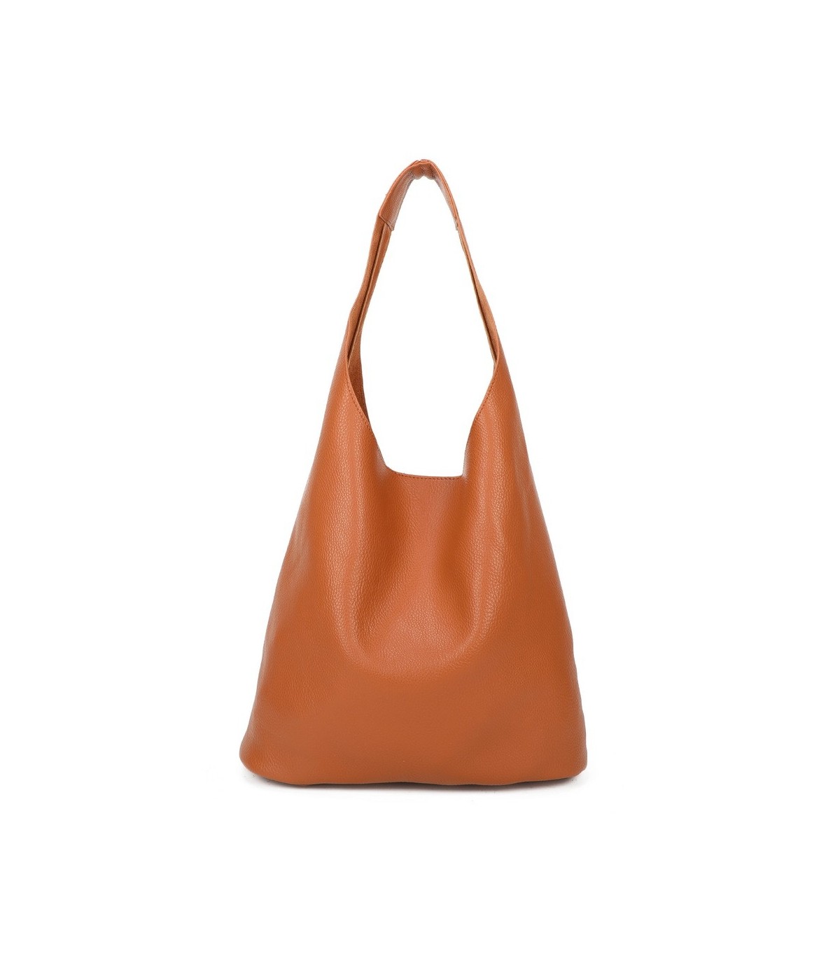 T11758 - Bolso de asa grande con letras marcadas