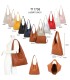 T11758 - Bolso de asa grande con letras marcadas