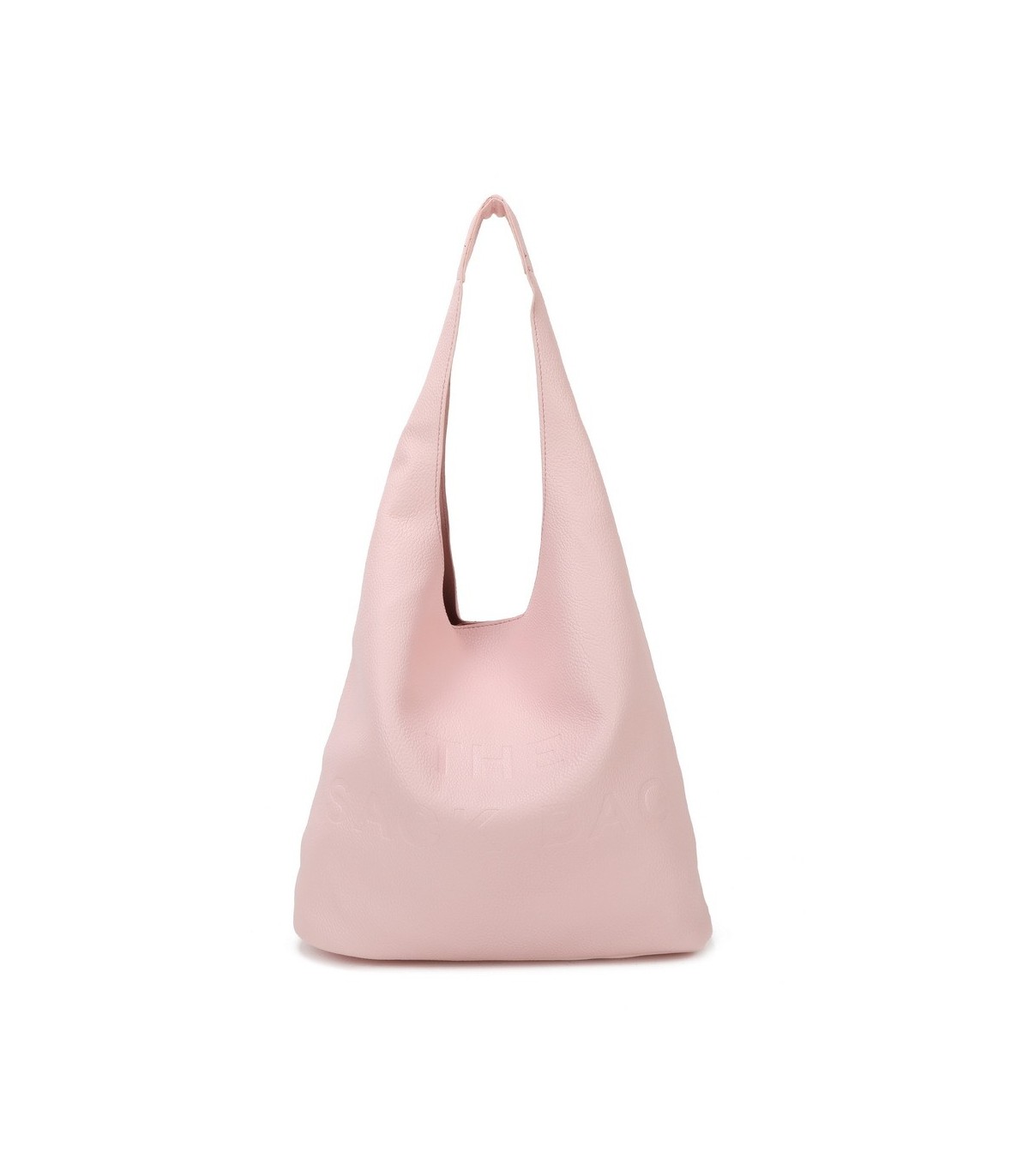 T11758 - Bolso de asa grande con letras marcadas
