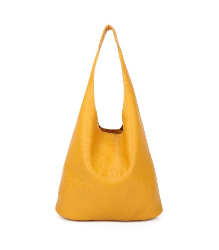 T11758 - Bolso de asa grande con letras marcadas