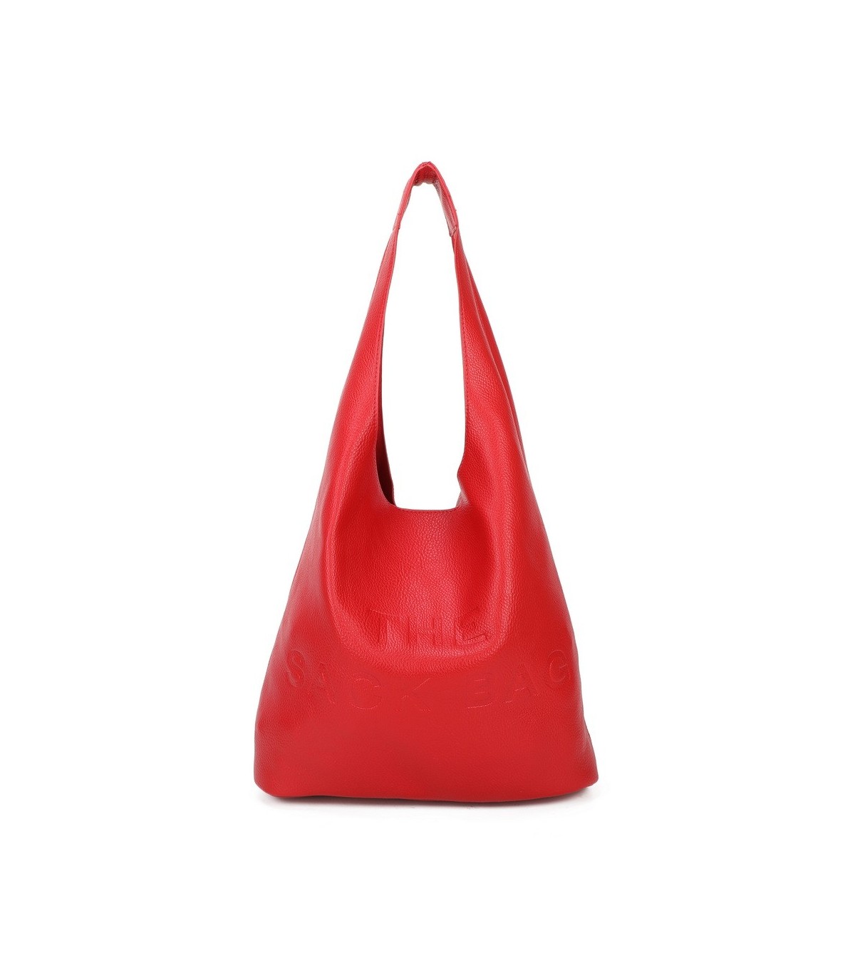 T11758 - Bolso de asa grande con letras marcadas