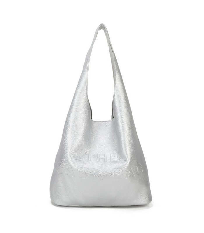 T11758 - Bolso de asa grande con letras marcadas
