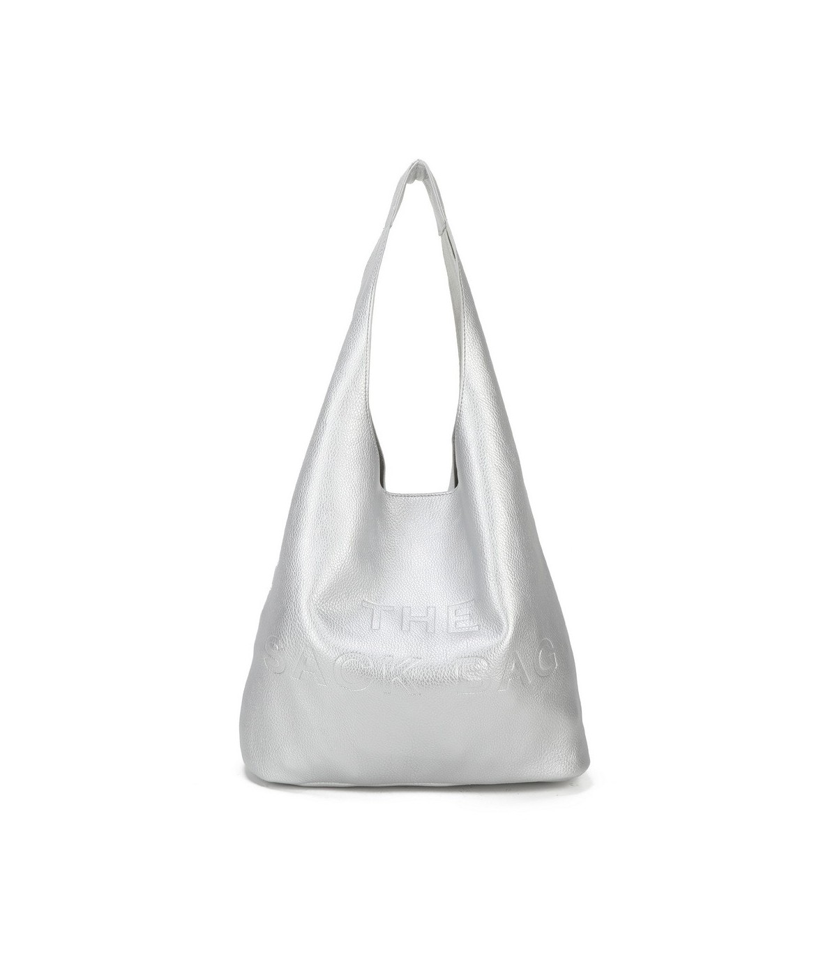 T11758 - Bolso de asa grande con letras marcadas