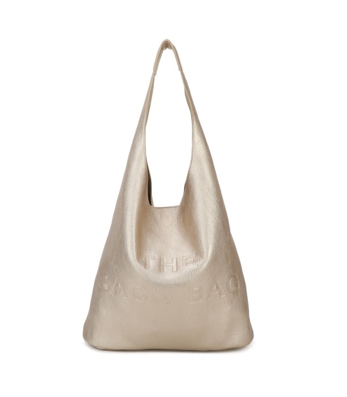 T11758 - Bolso de asa grande con letras marcadas