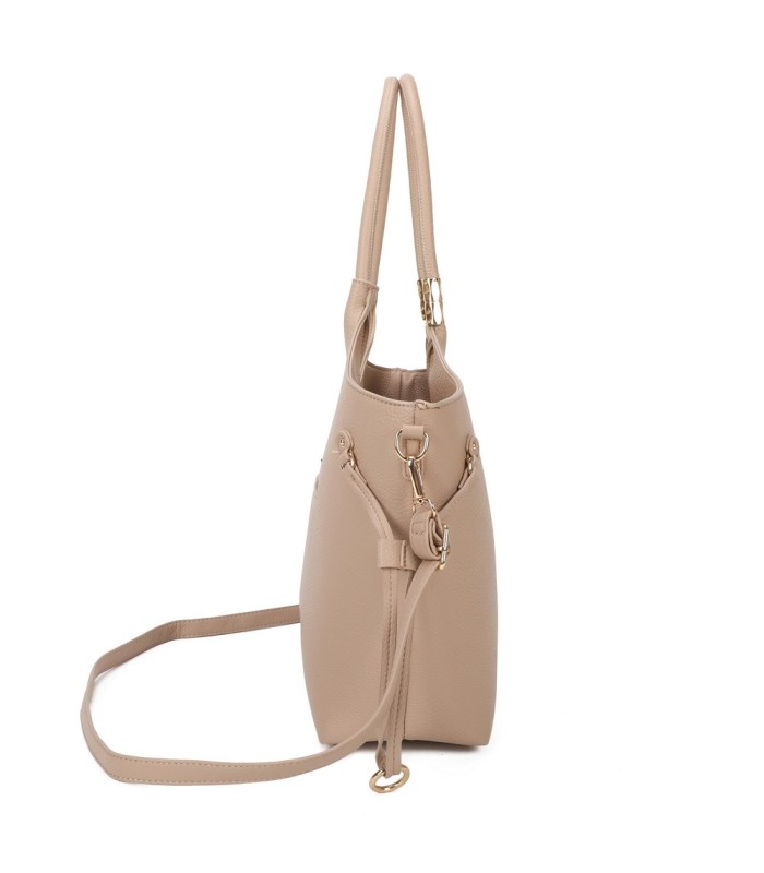 T11763 - Bolso con bandolera y asa decorada