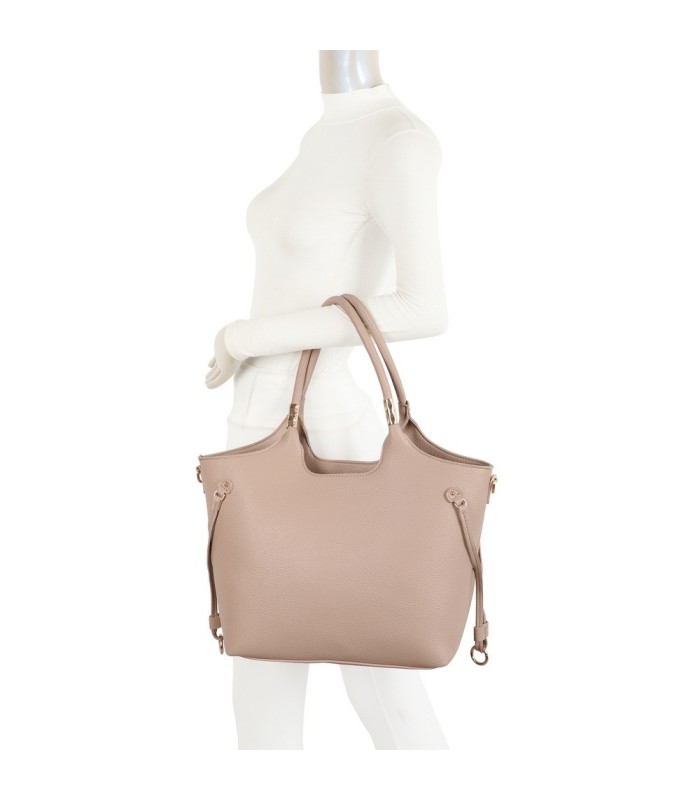 T11763 - Bolso con bandolera y asa decorada
