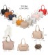 T11763 - Bolso con bandolera y asa decorada