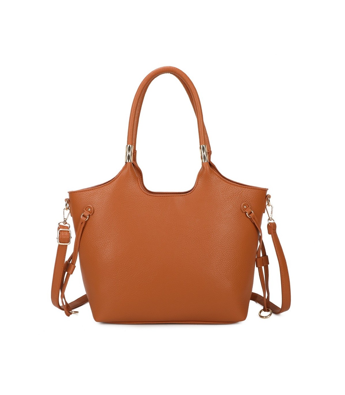 T11763 - Bolso con bandolera y asa decorada