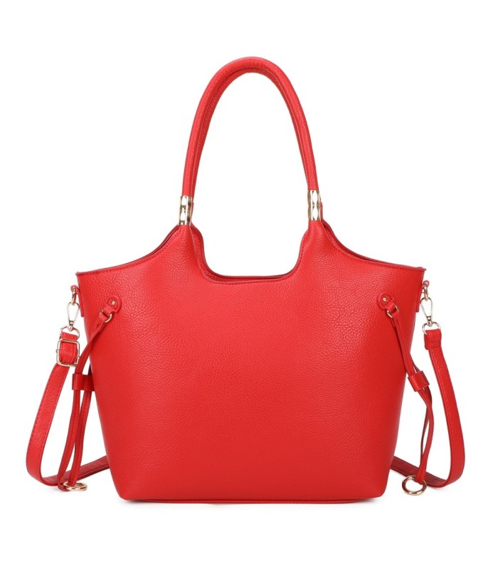 T11763 - Bolso con bandolera y asa decorada