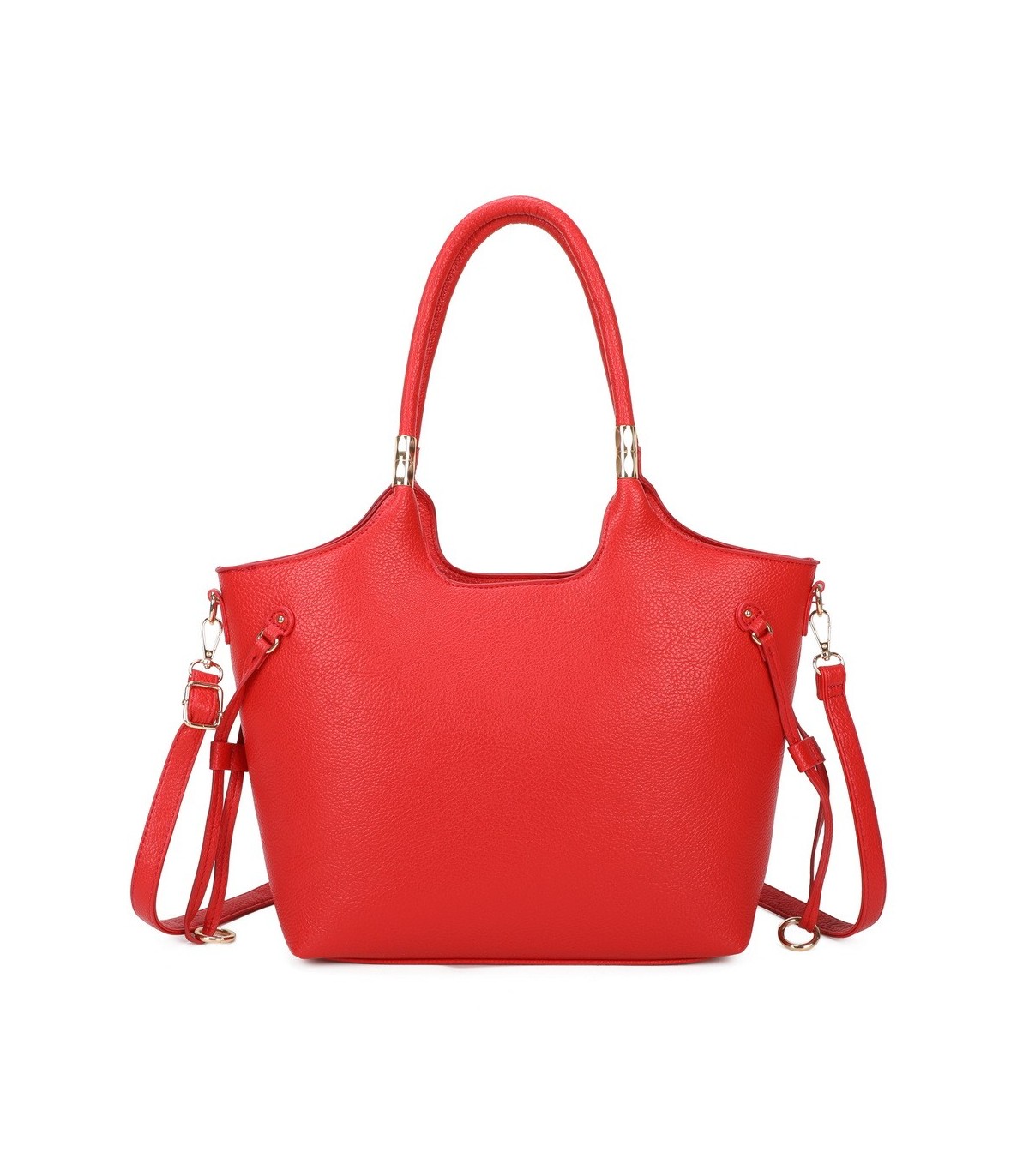 T11763 - Bolso con bandolera y asa decorada