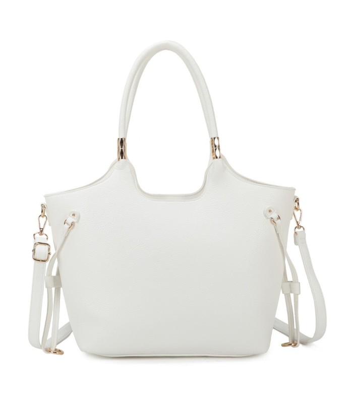 T11763 - Bolso con bandolera y asa decorada