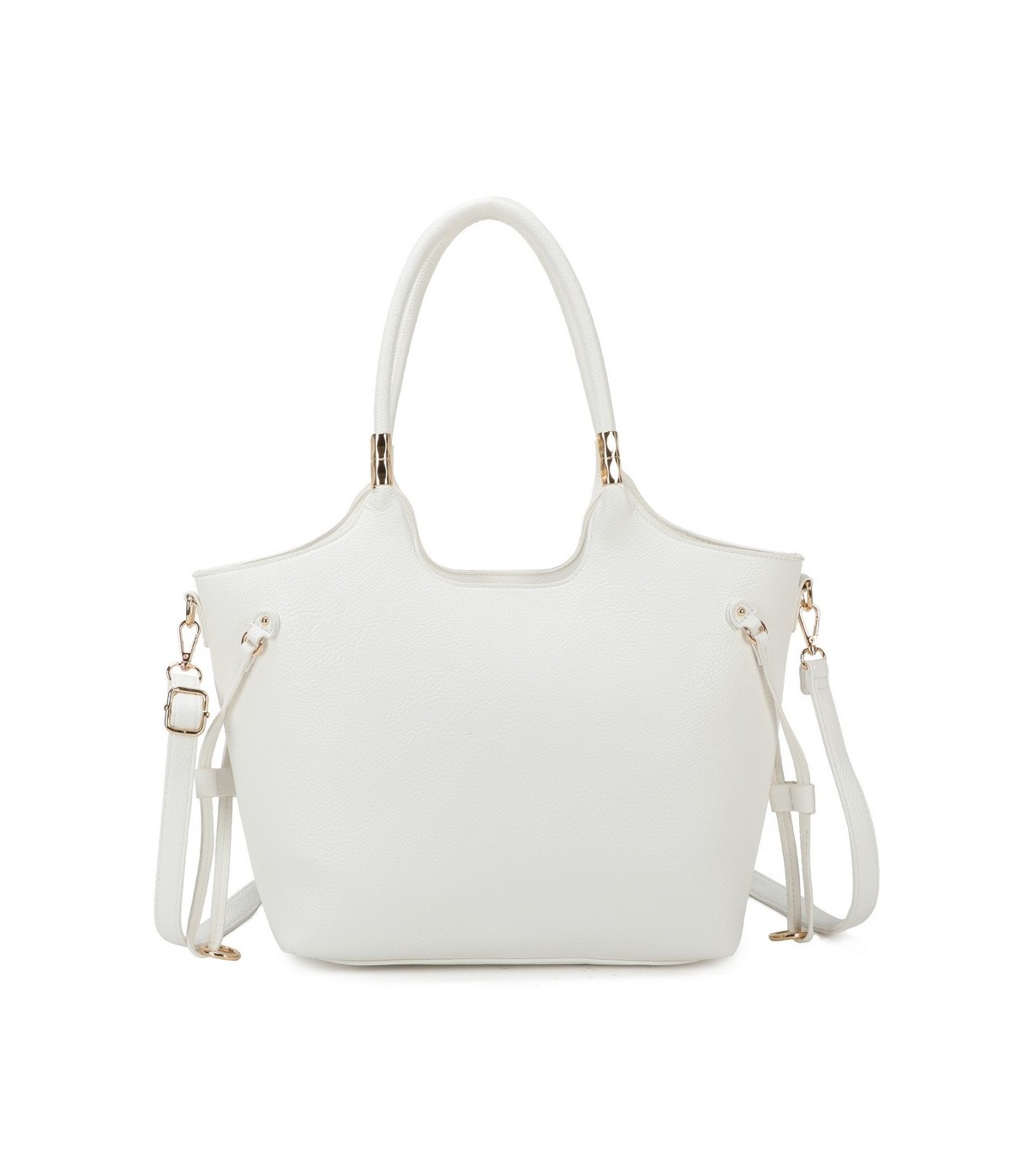 T11763 - Bolso con bandolera y asa decorada
