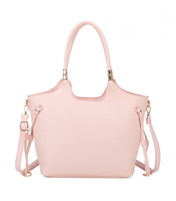 T11763 - Bolso con bandolera y asa decorada