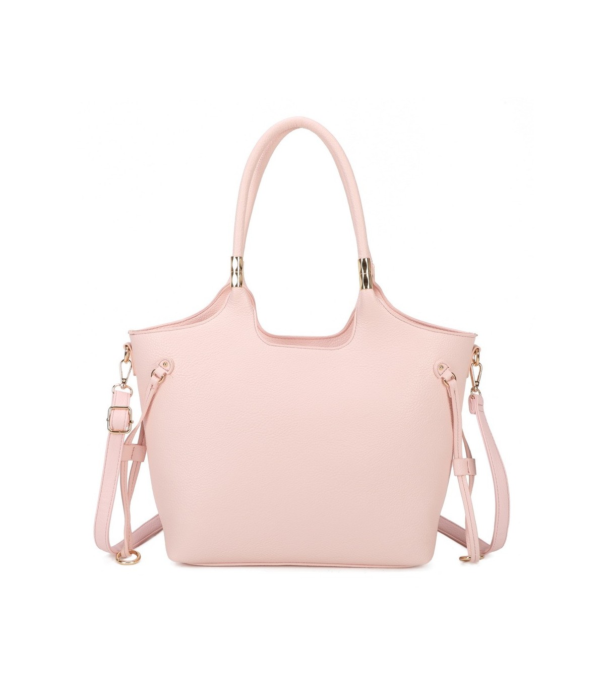 T11763 - Bolso con bandolera y asa decorada