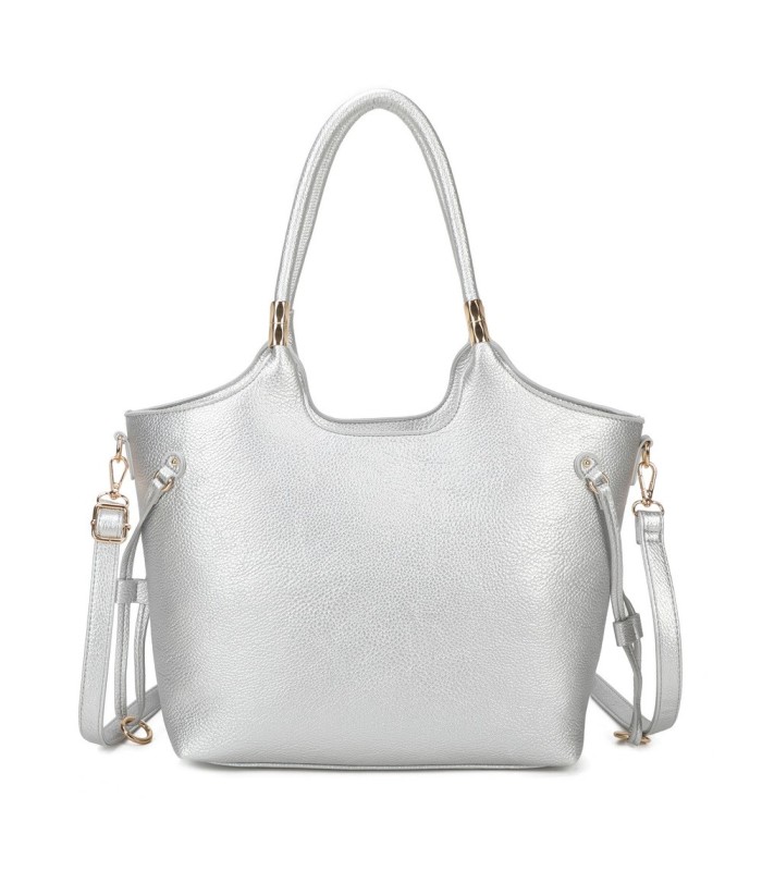 T11763 - Bolso con bandolera y asa decorada