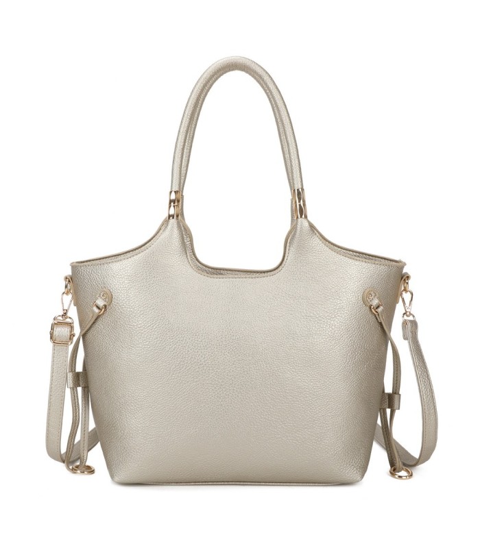 T11763 - Bolso con bandolera y asa decorada